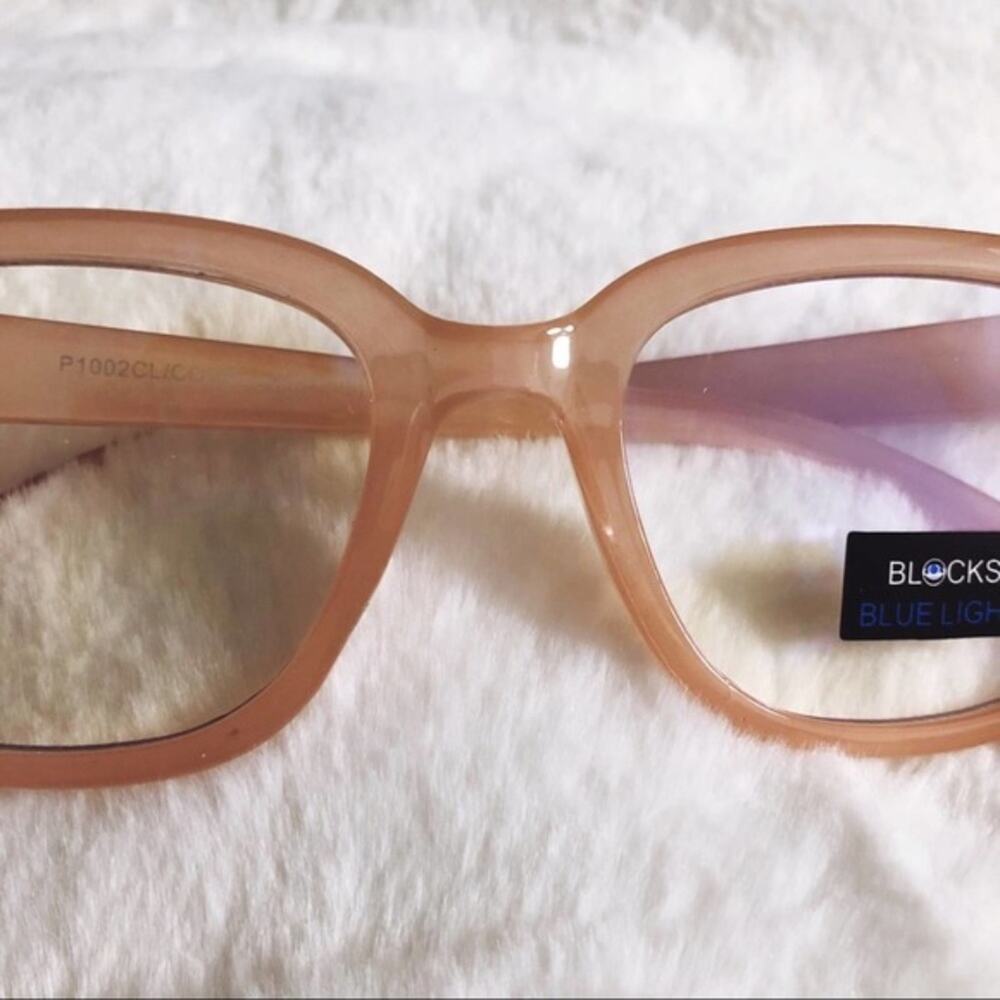 Baker Pink Computer Blue Light Glasses - Picture 7 of 11